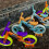 24Pièces Jeu Assemblage Mini Plastique Couleurs Assorties Enfants 5