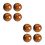 8Pcs Assorted Resin Baoding Balls Hand Exercise Stress Relief Decor 7