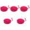 5Stk Menstruationscup Box Silikon Rosé Komfortabel Für 4