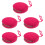 5Stk Menstruationscup Box Silikon Rosé Komfortabel Für 7