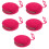 5Stk Menstruationscup Box Silikon Rosé Komfortabel Für 8