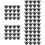 200Pièces Clips De Casque Chantier Résistants 11