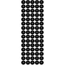 60Pièces Anti- Jardin Noir Protection Arbre