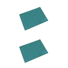 2Stk Flexibler Schneideunterlage Grün Selbstheilend Für Scrapbooking