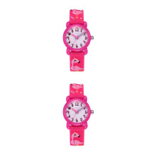 2Pièces Flamant Rose 3D Enfants Waterproof Design Simple Rosy