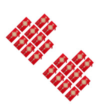20Stk Rote Hochzeitseinladungskarten Romantisch Stilvolles Design