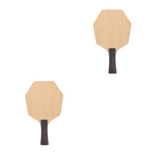 2Stk Trainings-Tischtennisschläger Holz Fünfschichtig Bunt