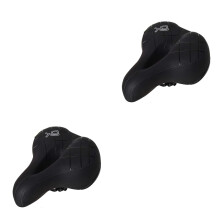 2Pièces Siège De Noir, Design Antichaleur, Confort Résistance