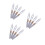 12Pièces Supports Transparents En Pour Fléchettes Soft Tip 1