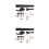 2Pièces Accessoires Pratiques Violon 4/4 Bois D’ébène Assortis 1