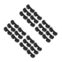 24Pièces Lunettes De Protection Soudure Noires Plastiques Confortables