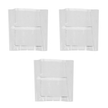 3Pièces Protège Pieds Chaise Plastique Transparent