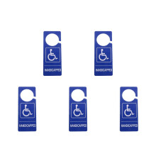5Pièces Panneaux Handicap PVC Robustesse Pour Parking