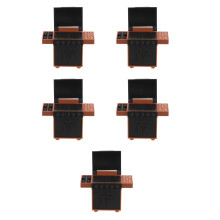 5Pièces Grill Miniature Barbecue Plastique Et Maison