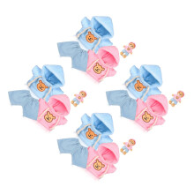 4Ensembles Ensembles Ours Miniatures Hoodie Pour En Tissu