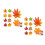 540Pièces Artificielles Orange Décor Automne Tableau 1