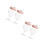 4Pièces Gobelets Usage Bébé Rose, Design 1