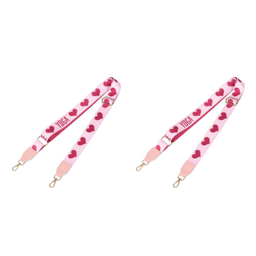 2Pièces Sac Large Rose Ajustable Pour Usage Polyvalent
