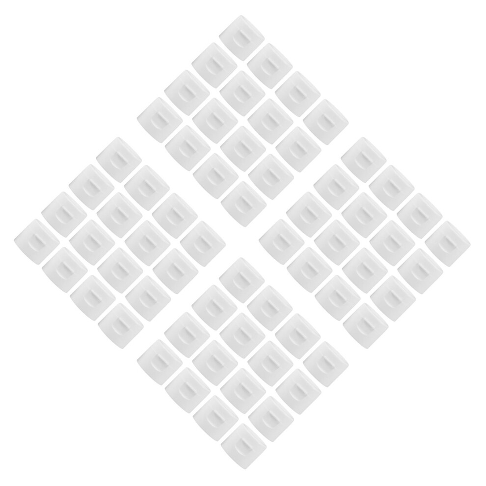 Vaguelly 200Pcs Travel Toothpaste Lid Caps White Pp Material Mess-Free Baby Use