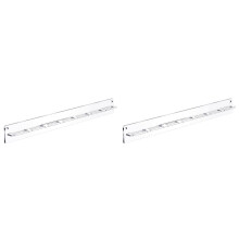 2Pcs Durable Acrylic Glasses Rack Wall Organizer for Daily Use