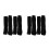 4Paires Polyester Style Grunge Longueur Coude 1
