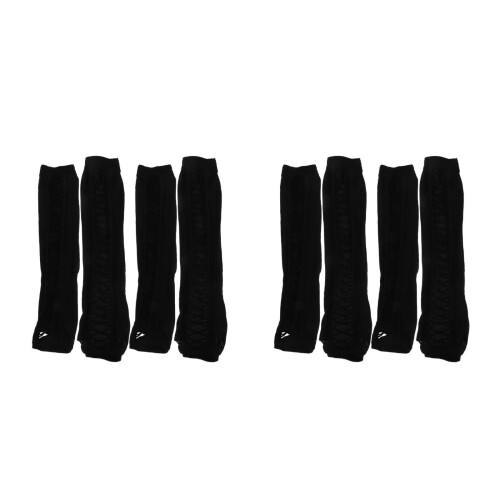 4Paires Polyester Style Grunge Longueur Coude