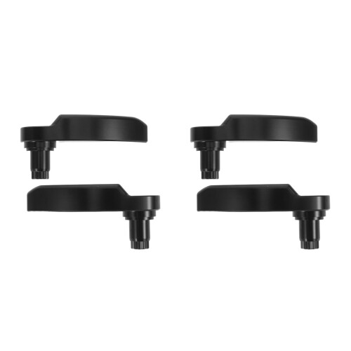 2Ensembles Verrou Sacoche Noir Aluminium Design Sûr