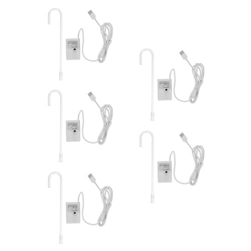 5Pièces Aquarium Submersible USB Silencieuse Compacte