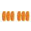 6Pcs Durable PU Fake Hot Dog Bread Model Interactive Food Display 1