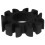 Support Suspendu Silicone Noir Pour Et Accessoires 1