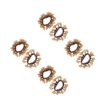 8Stk Leichte Nut Shell Wrist Bells Tribal Stil Musikalisches Spielzeug