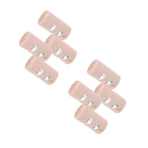 8Pièces Attelles Élastiques Khaki Pour Blessures Sportives