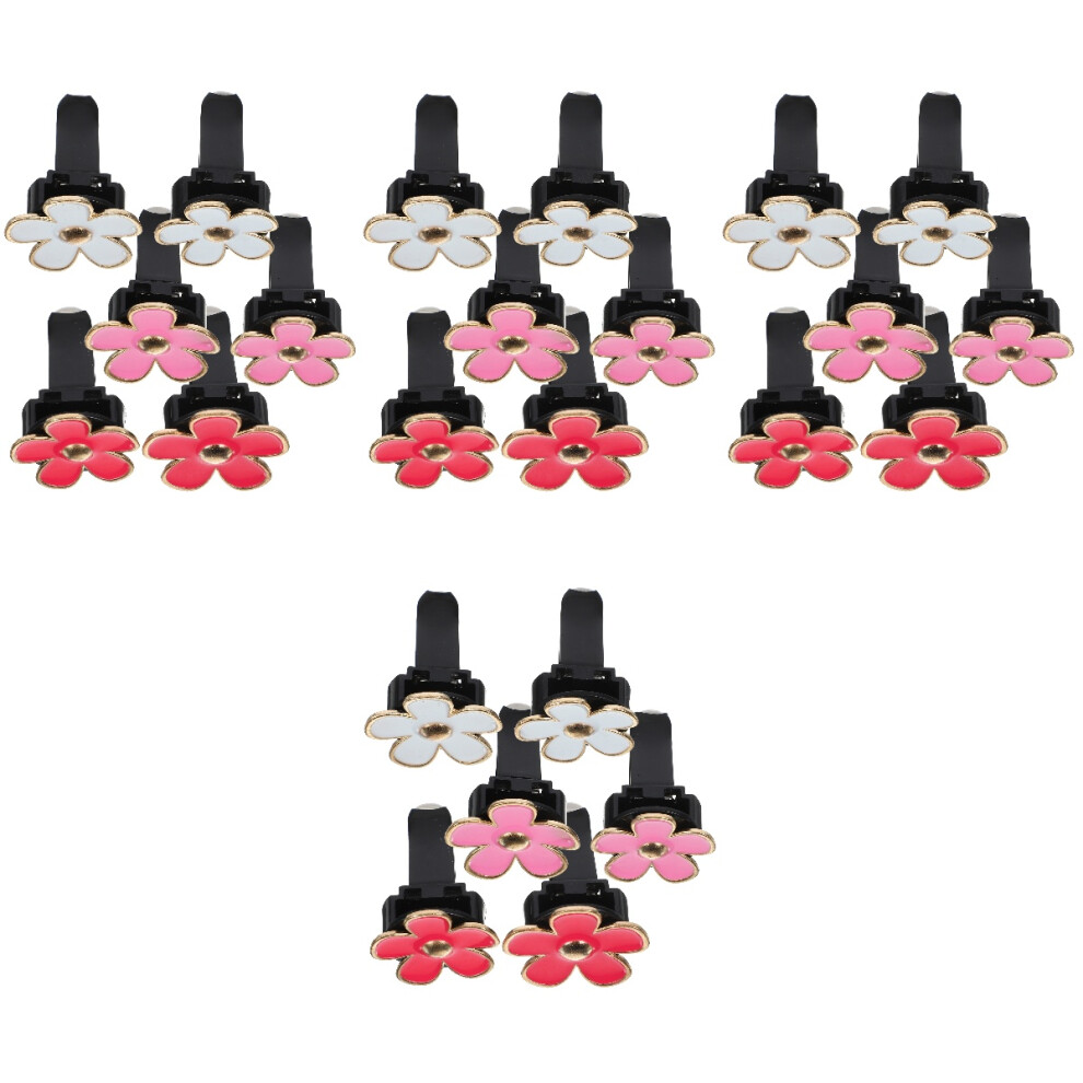 24Pcs Car Freshener Vent Clips Cute Daisy Car Aromatherapy Clip 3701027302357