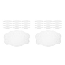 120Pièces Palette Peinture Enfants Portable Plastique Pour