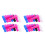 100Pièces Embouts Silicone Pour 8Mm Résistants Multicolores 1