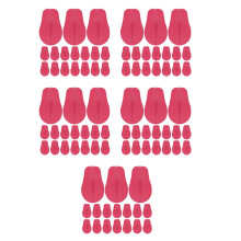 100St Roze PVC Tong Voor En Dieren Maken