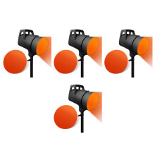 80Pièces Filtres Ambiance En Film Pet Autocollant Pour Spot LED
