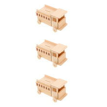 3Pièces Jeu Puzzle Bois DIY Enfant Patience Créativité