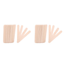 200Pièces Bâtonnets En Bois Naturel Pour Enfants Projets DIY