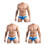 3Pièces Maillots Natation Triangle Portable 1