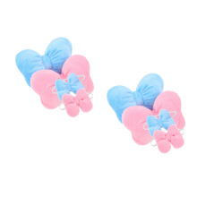4Ensembles Nœuds Peluche Pour Costume