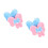4Ensembles Nœuds Peluche Pour Costume 1