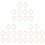 30Pièces En Bois Beige Pour Bricolage Manualités Solides 1