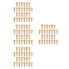 56Pairs Golden Stainless Steel Rivet Pins for Handle Repair