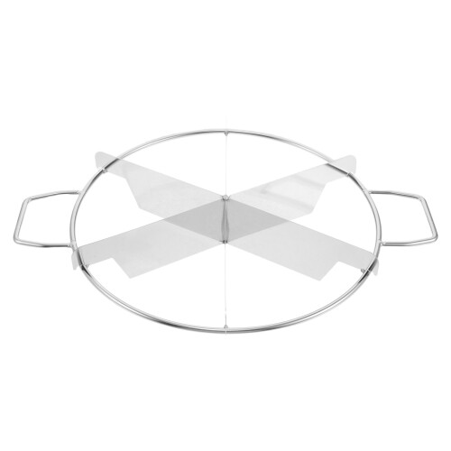 Trancheur Pizza Fine Acier Diviseur Part Uniforme