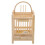 Cage D’observation En Bambou Kaki Pour D’insectes 1