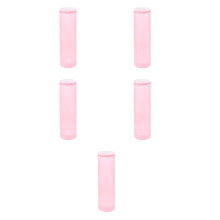5Pièces Porte- De Tennis Rose Transparent Avec Couvercle Étanche