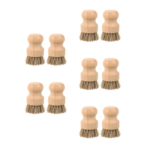 10Pièces Écologique Bois Fibres Pour