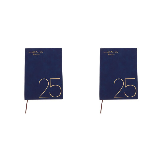 2Pièces Planner 2025 Format Prise De Notes