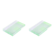 2Pcs Clear Vinyl Machine Balancing and Azimuth Adjustment Rulers